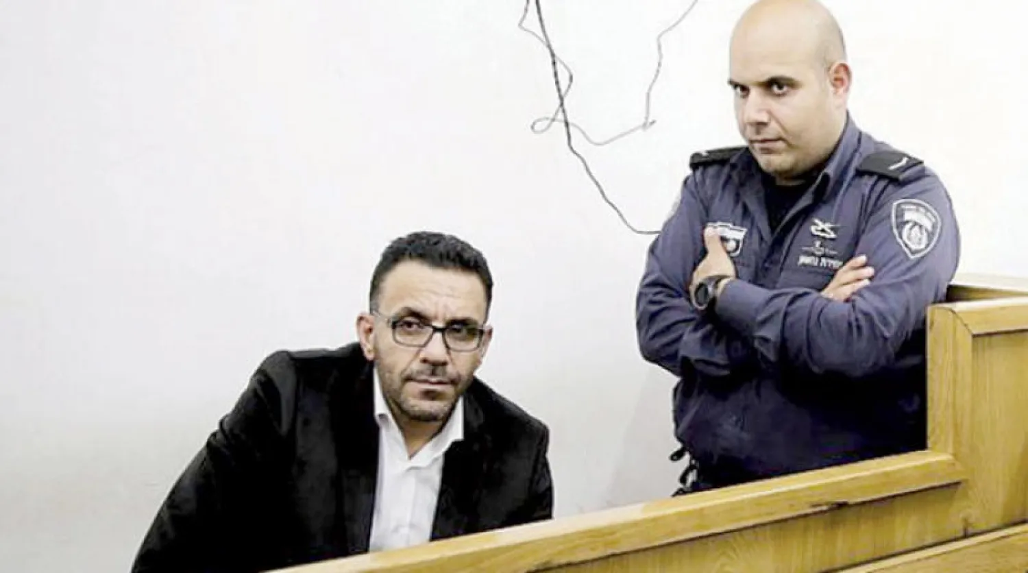 صورة أرشيفية لمحاكمة محافظ القدس عدنان غيث