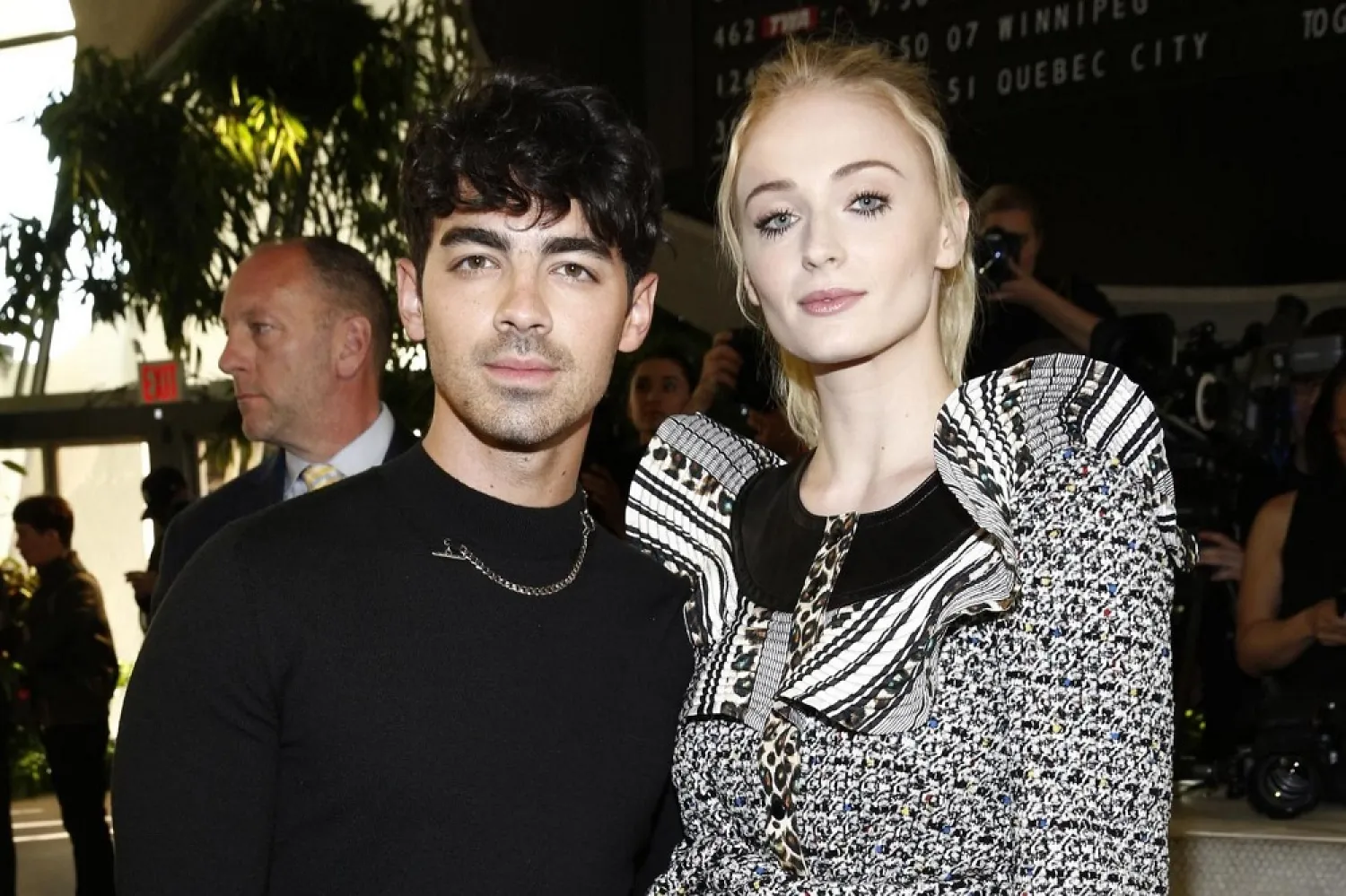 Joe Jonas and Sophie Turner. (Getty Images)