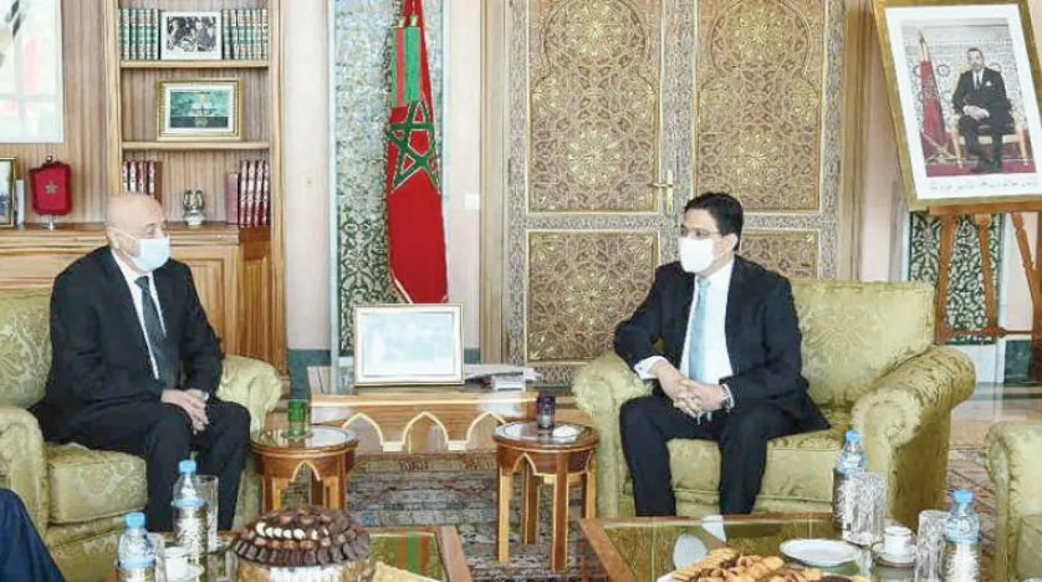  Fas Dışişleri Bakanı ile Libya Temsilciler Meclisi Başkanı geçen pazartesi günü bir araya geldi.