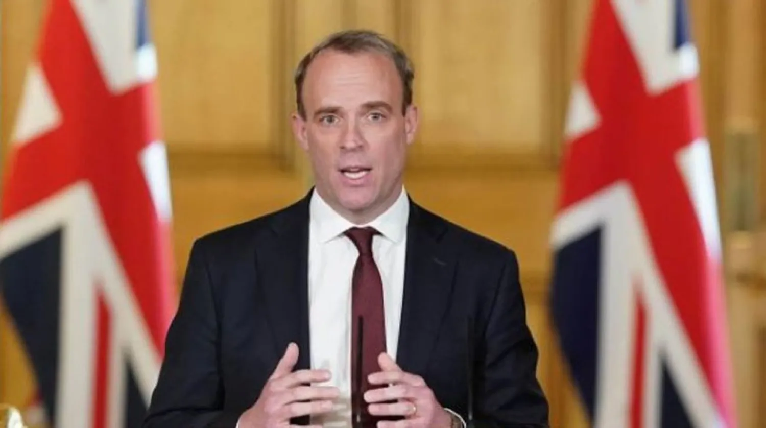 وزير الخارجية البريطاني، دومينك راب