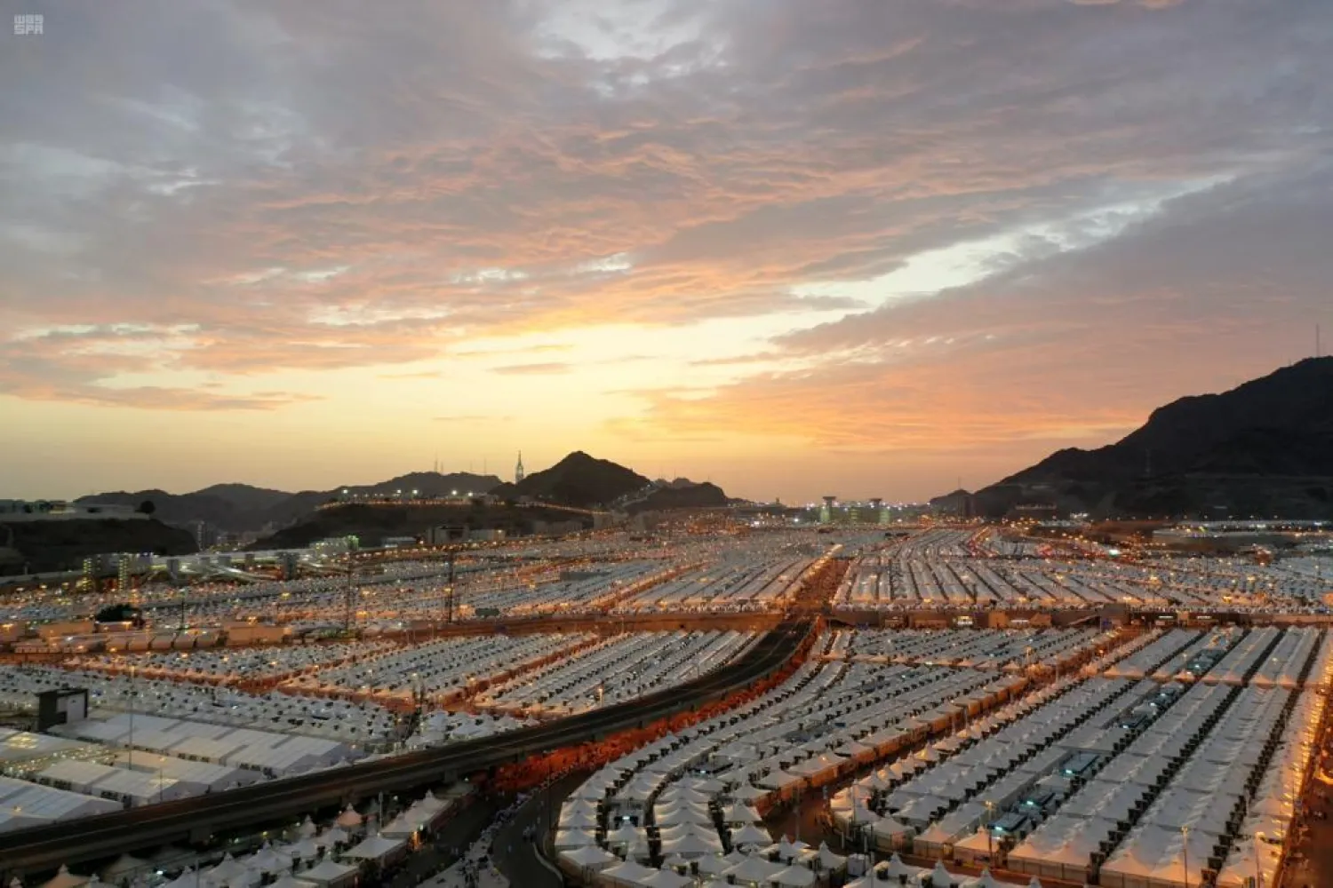 The Hajj pilgrims will head to Mina on Wednesday. (SPA)