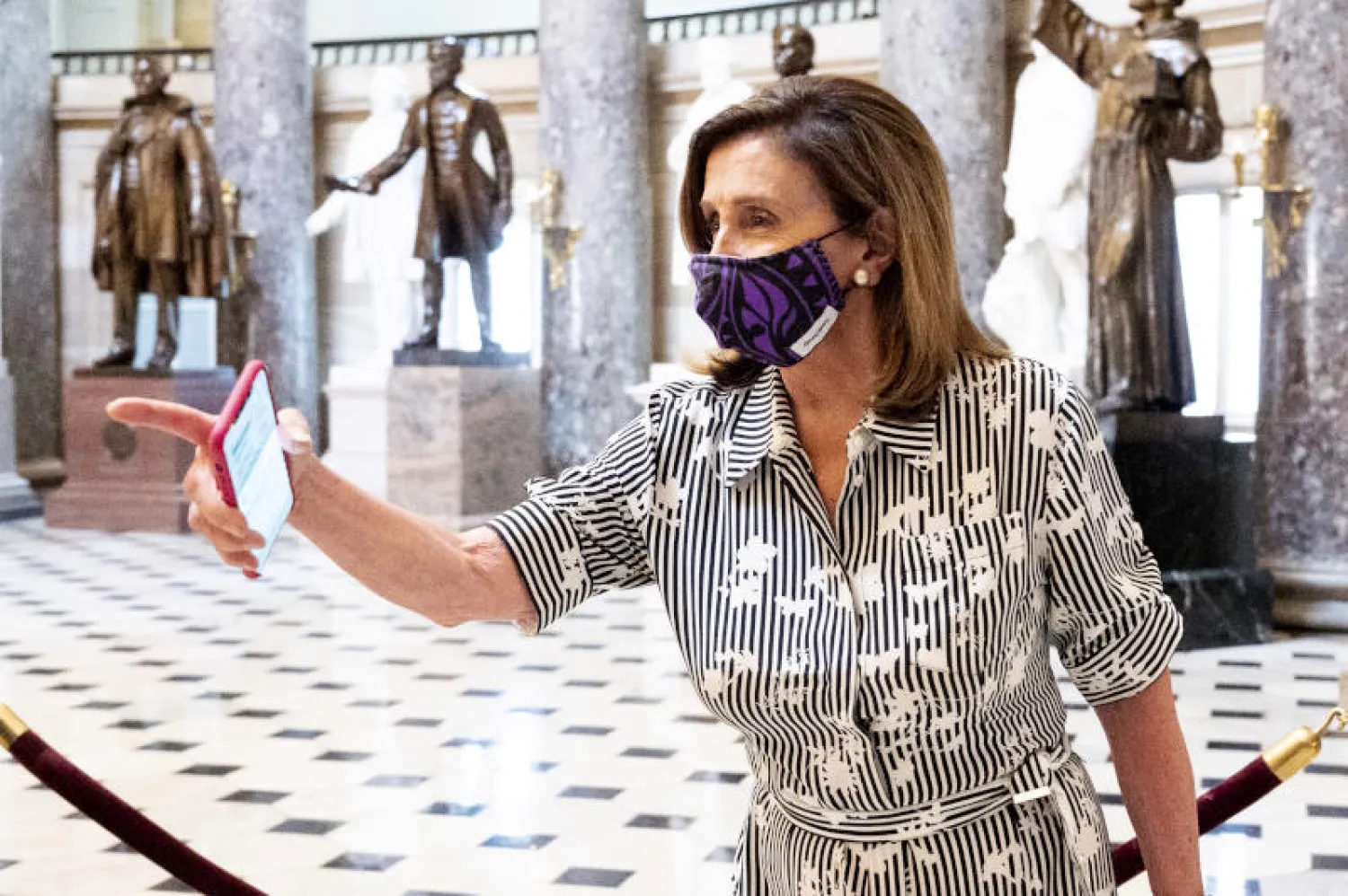 رئيسة مجلس النواب الأميركي نانسي بيلوسي (د.ب.أ)