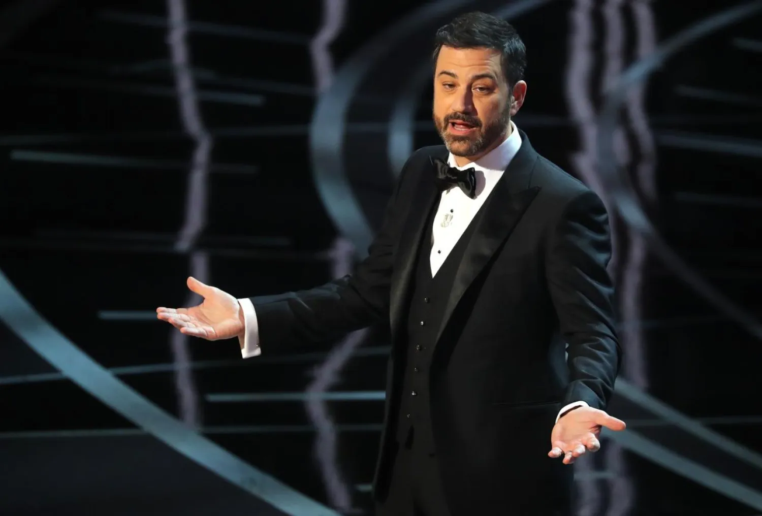 File photo: Jimmy Kimmel. REUTERS/Lucy Nicholson