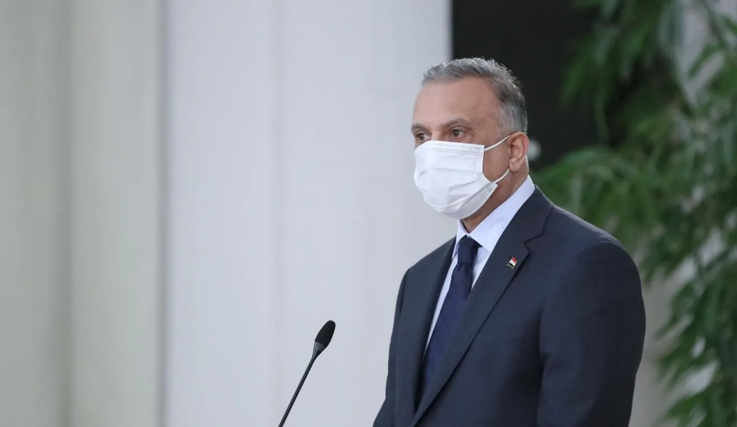 Iraqi Prime Minister Mustafa al-Kadhimi. (Reuters)