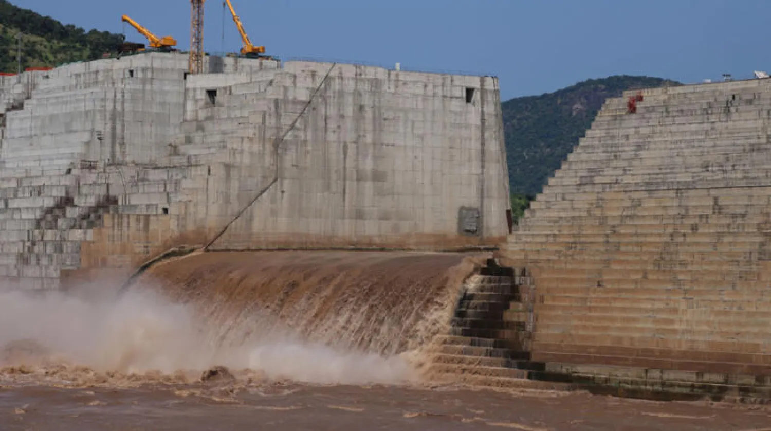 «سد النهضة» الذي تقيمه أديس أبابا على الرافد الرئيسي لنهر النيل يثير توترات مع القاهرة والخرطوم بسبب تأثيره المتوقع على حصتيهما من المياه (رويترز)
