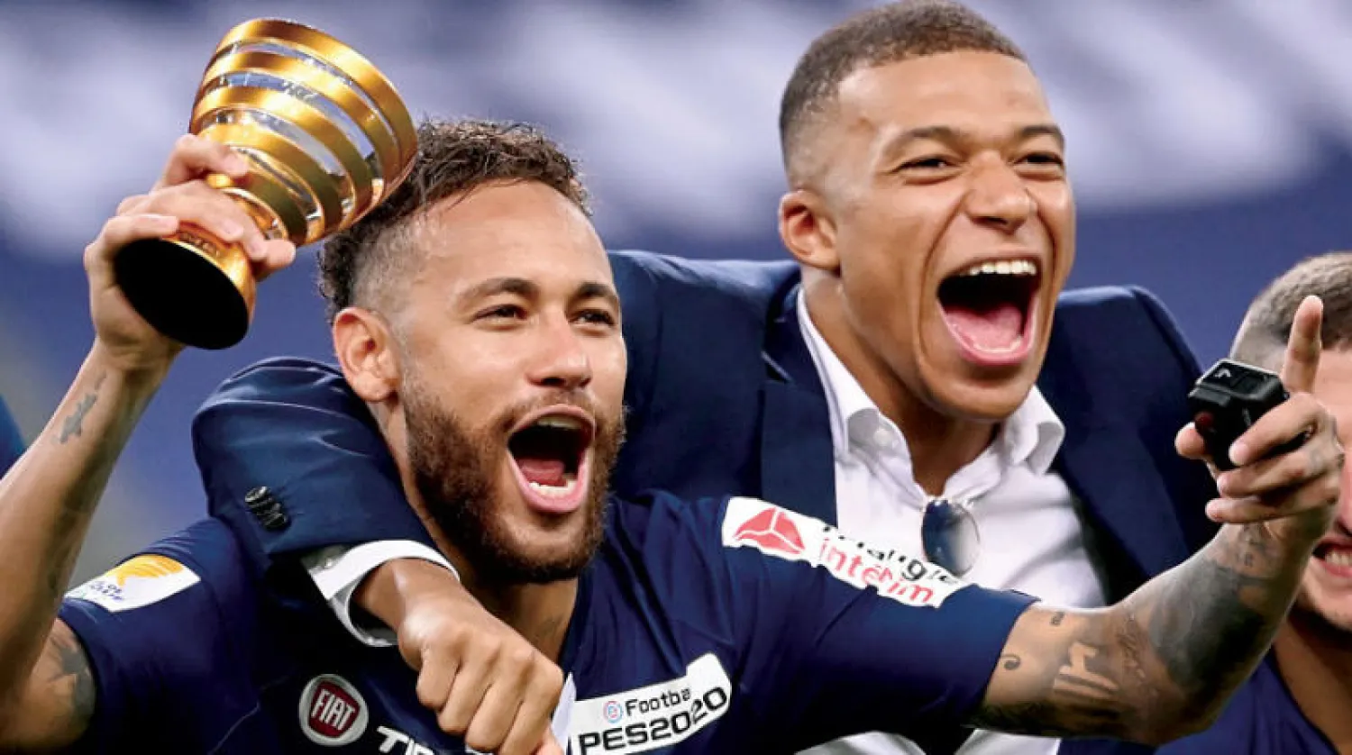 سان جيرمان يتوج بكأس الرابطة (أ.ف.ب)