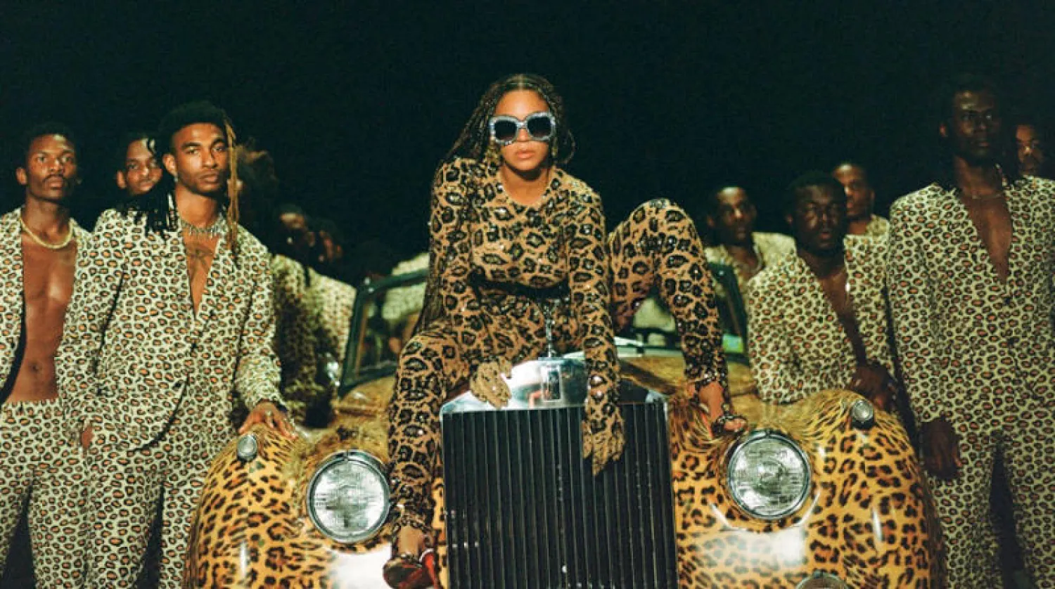 بيونسيه في مشهد من فيلم «بلاك إز كينغ» (أ.ب)