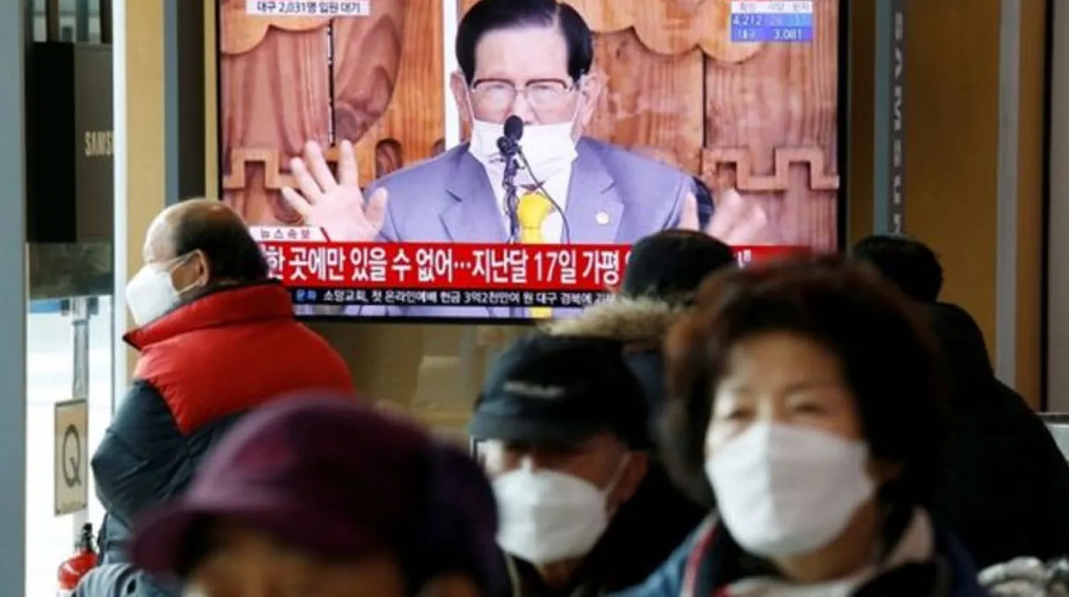 Shincheonji Kilisesi tarikatının lideri Lee Man-hee (Reuters)
 