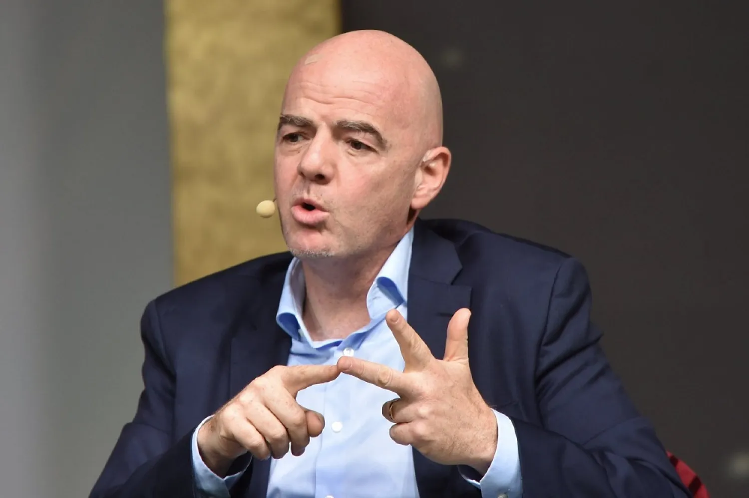 Gianni Infantino. (AFP)