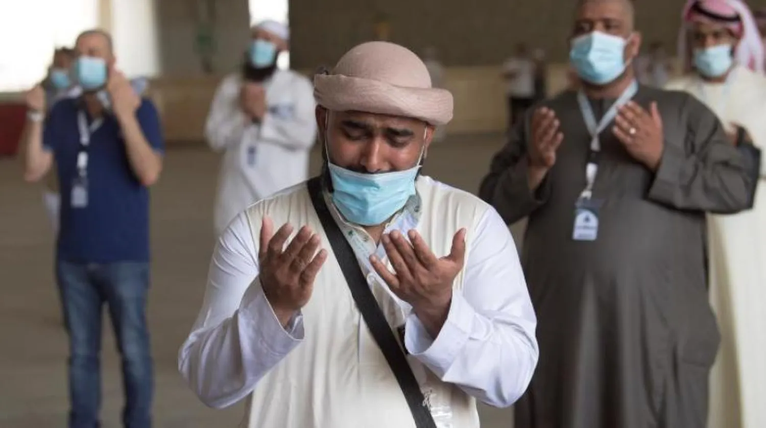 Pilgrims take part in stoning the devil ritual held during the annual Hajj pilgrimage in Saudi Arabia. Photo: Saudi Press Agency