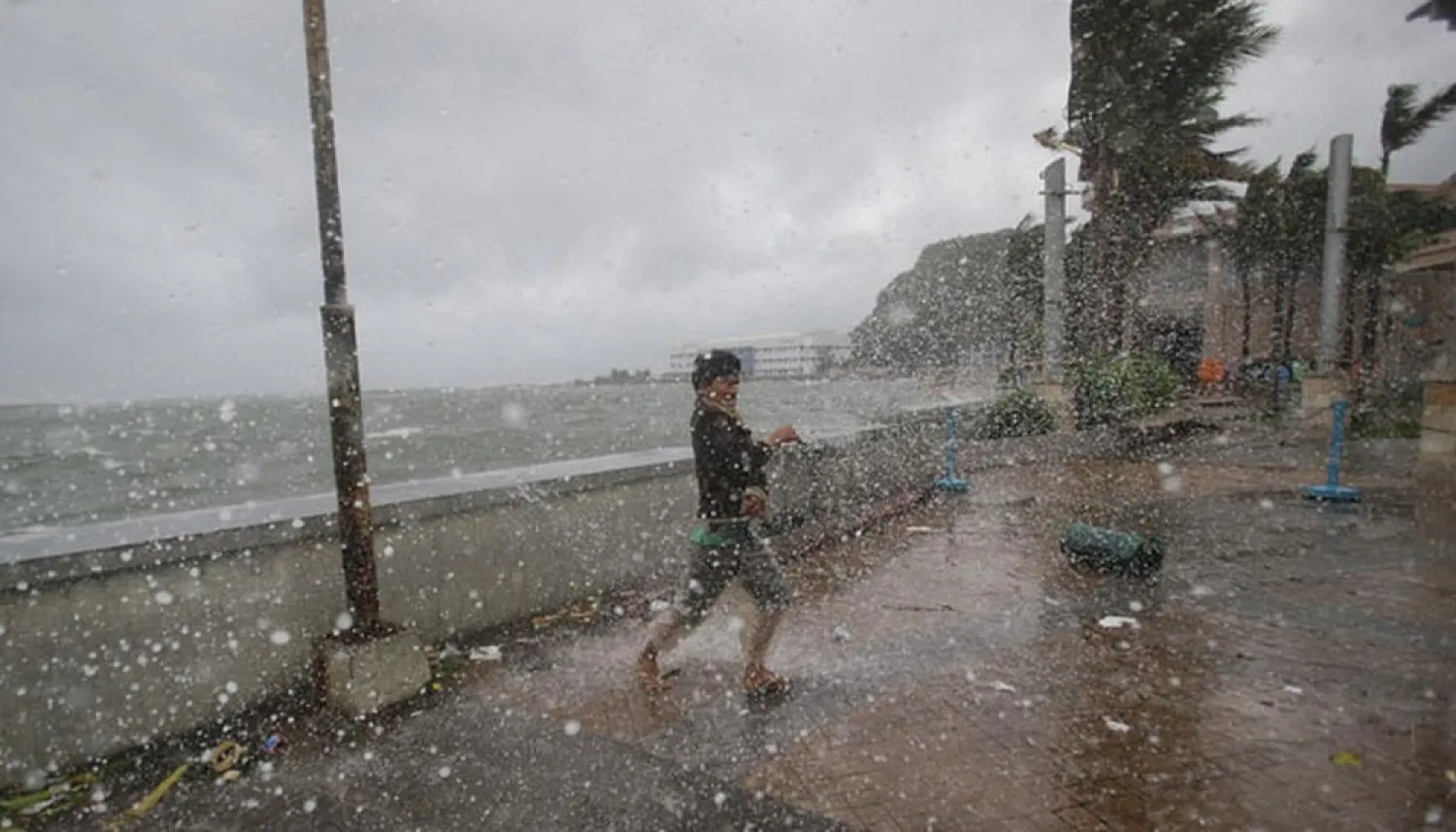 Vulnerable coastal areas were being evacuated before a typhoon was expected to bring heavy rains to eastern China. (AP)