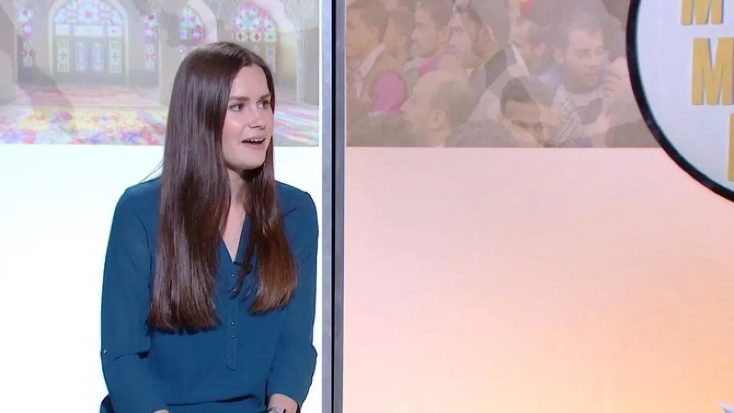 Dr Kylie Moore-Gilbert speaks during an interview from 2017. (Reuters)
