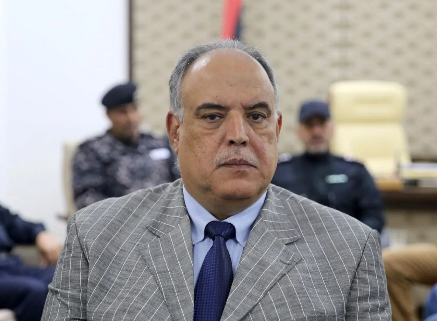 Interior Minister of the east-based government Ibrahim Boushnaf.