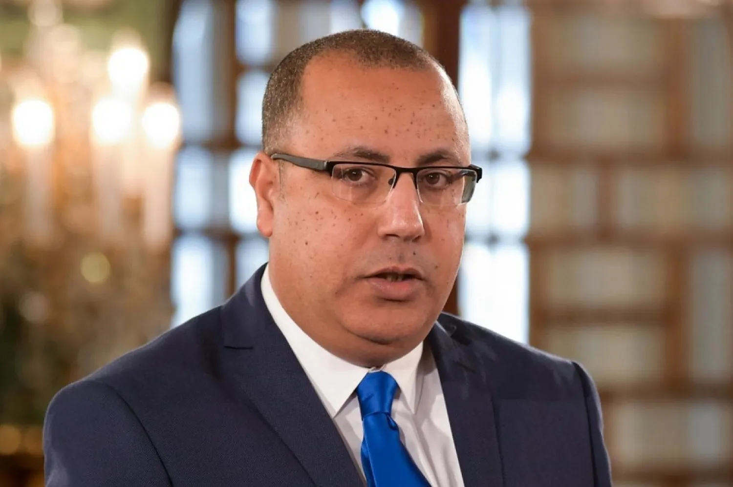 Tunisian Prime Minister-designate Hichem Mechichi. (AFP)