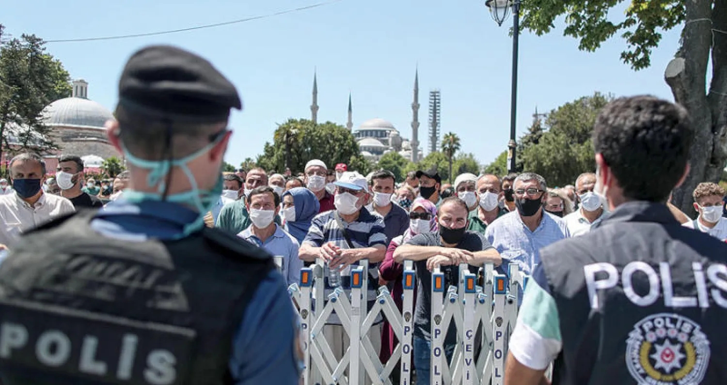 الشرطة التركية متهمة باستخدام العنف المفرط (إ.ب.أ)