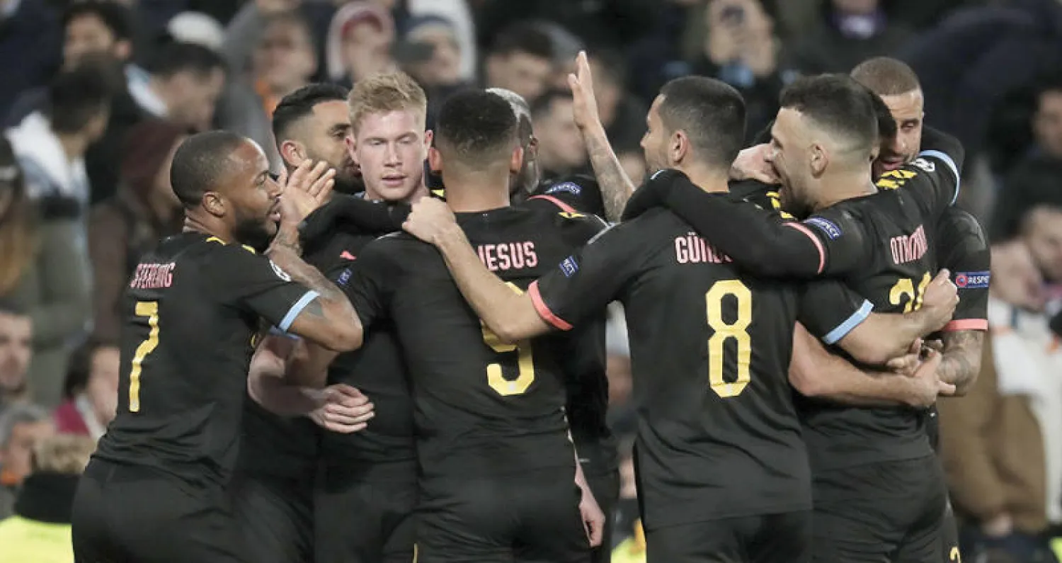 سيتي لديه الأفضلية أمام الريال بعد التغلب عليه في عقر داره في مباراة الذهاب (غيتي)