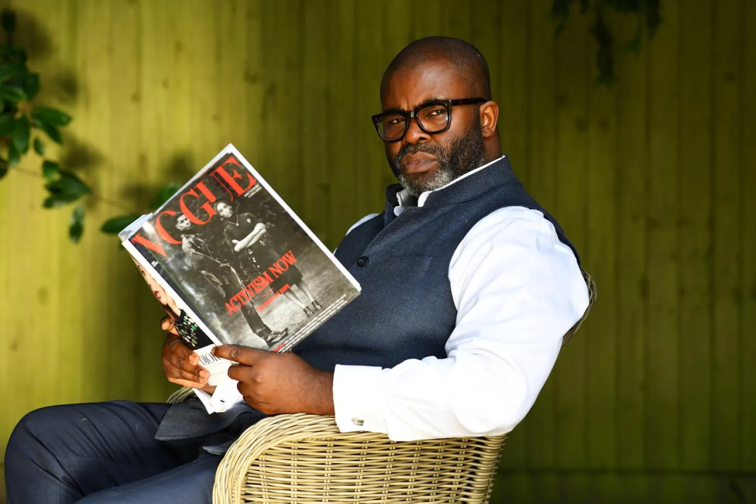 Misan Harriman hopes to encourage employers to cast the recruitment net more widely with his Vogue cover portrait of influential Black activists . (Reuters)