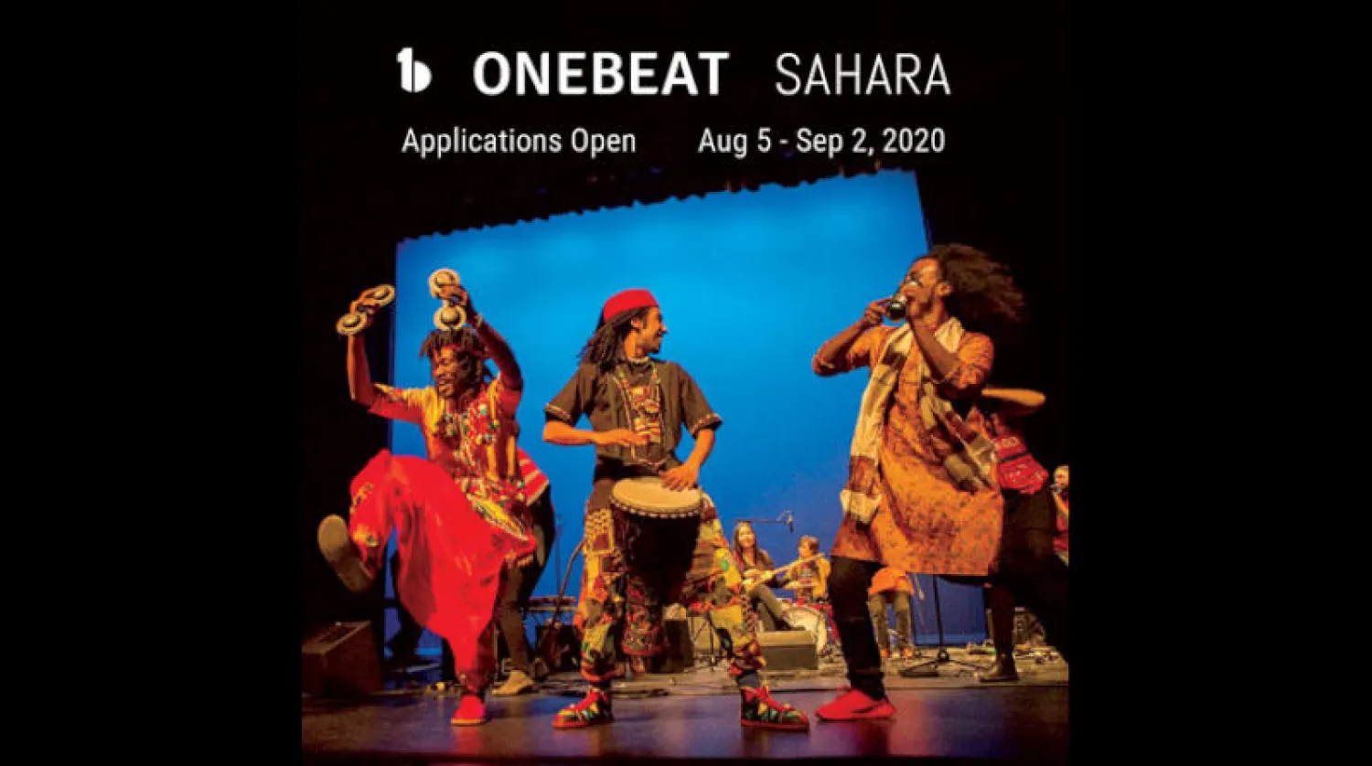 صورة ترويجية للمبادرة الموسيقية التي تستهدف جمع فنانين من 7 دول أفريقية (السفارة الأميركية لدى ليبيا)