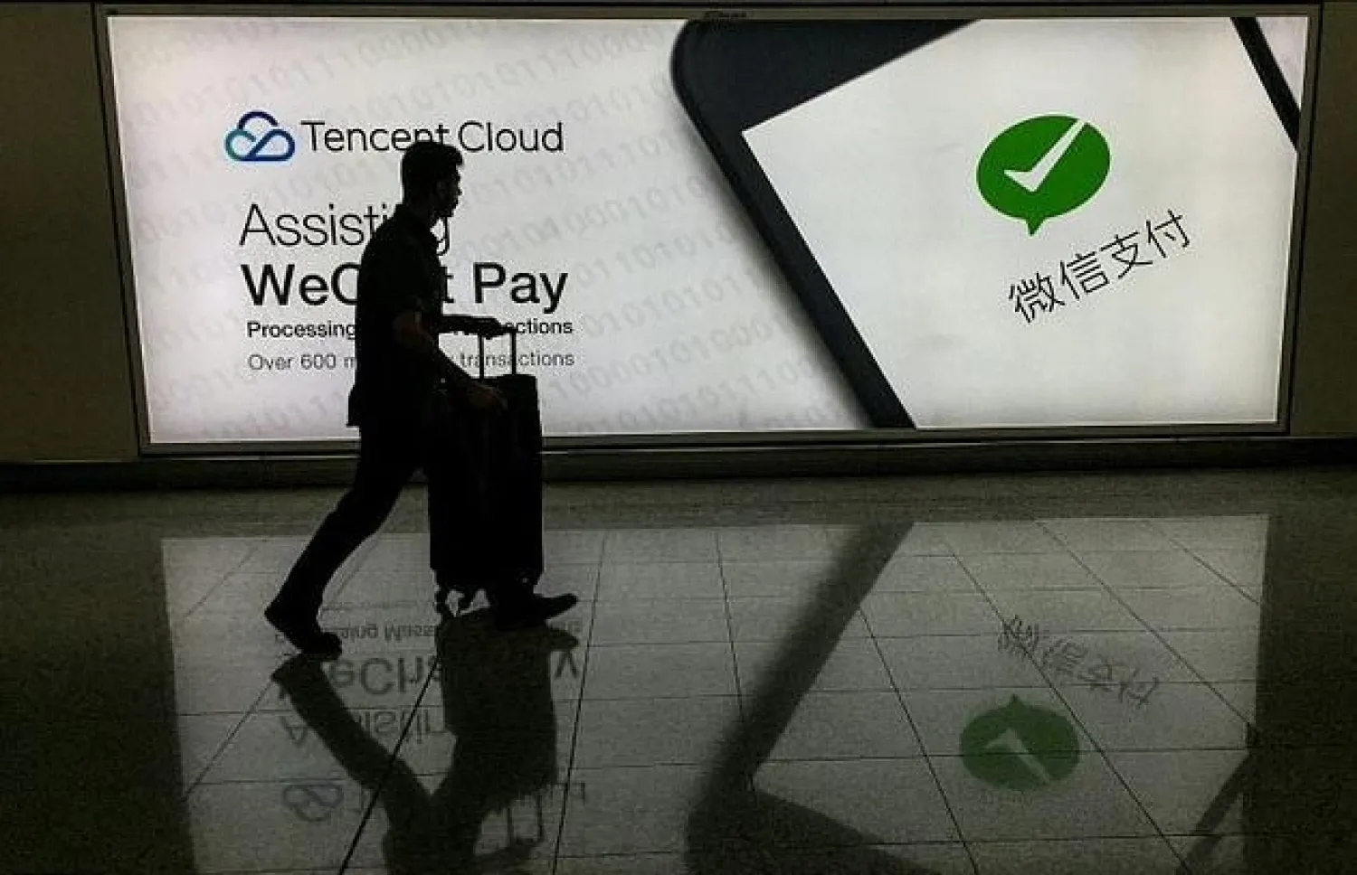 WeChat is used for everything from messaging to ride-hailing and mobile payments. AFP