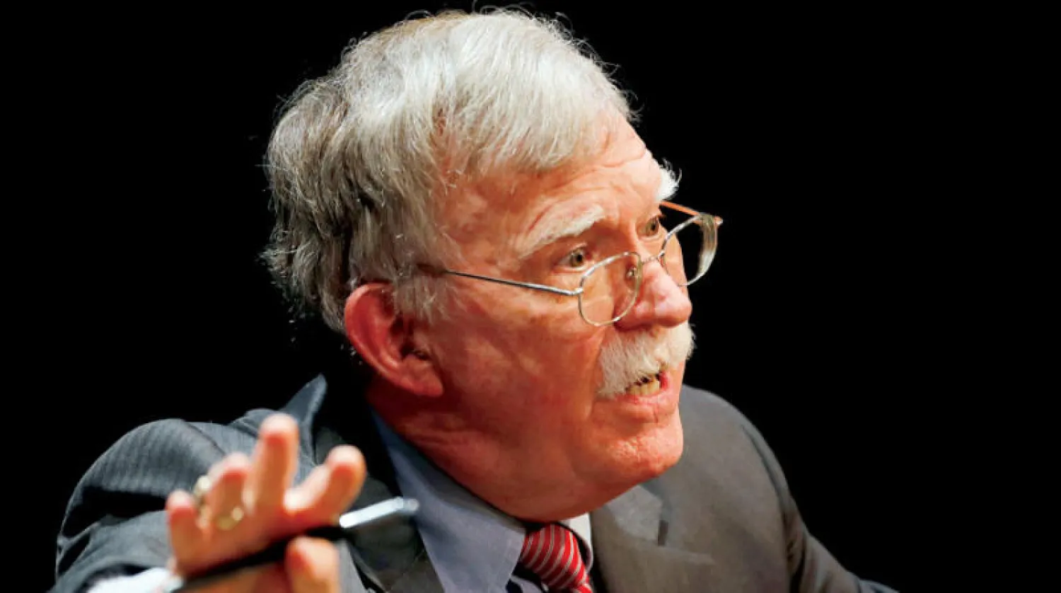 جون بولتون يحذّر الإسرائيليين من الاعتماد على ترمب (رويترز)