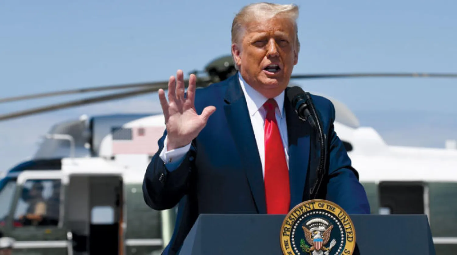 التقرير الاستخباراتي أوضح أن روسيا تعمل على تشويه سمعة بايدن وأن شخصيات مرتبطة بالكرملين تسعى إلى تعزيز فرص إعادة انتخاب ترمب (أ.ب)