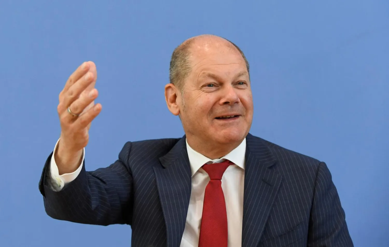 German Finance Minister Olaf Scholz. (Reuters)