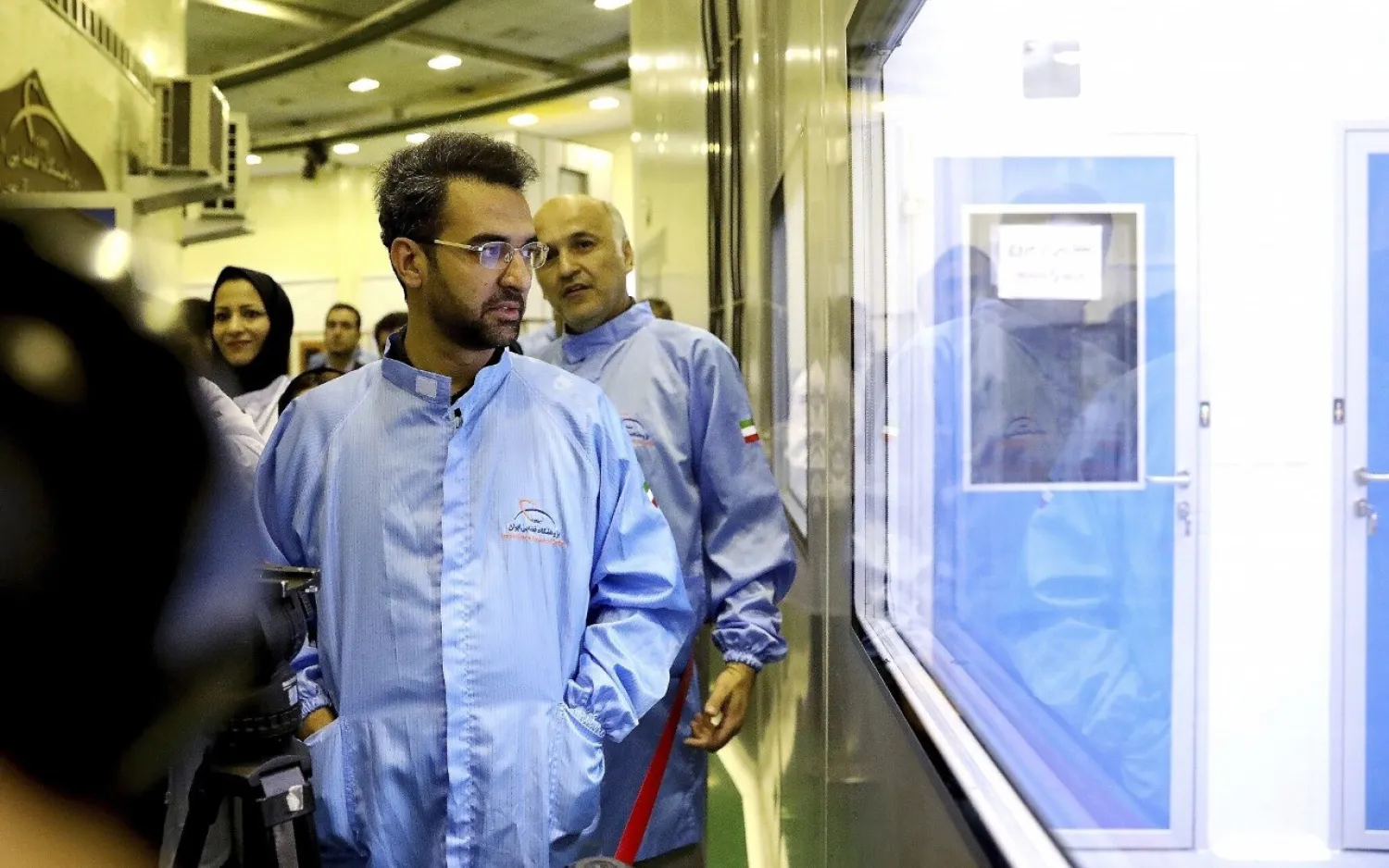 Iran's Minister of Information and Communications Technology Mohammad Javad Azari Jahromi. AP