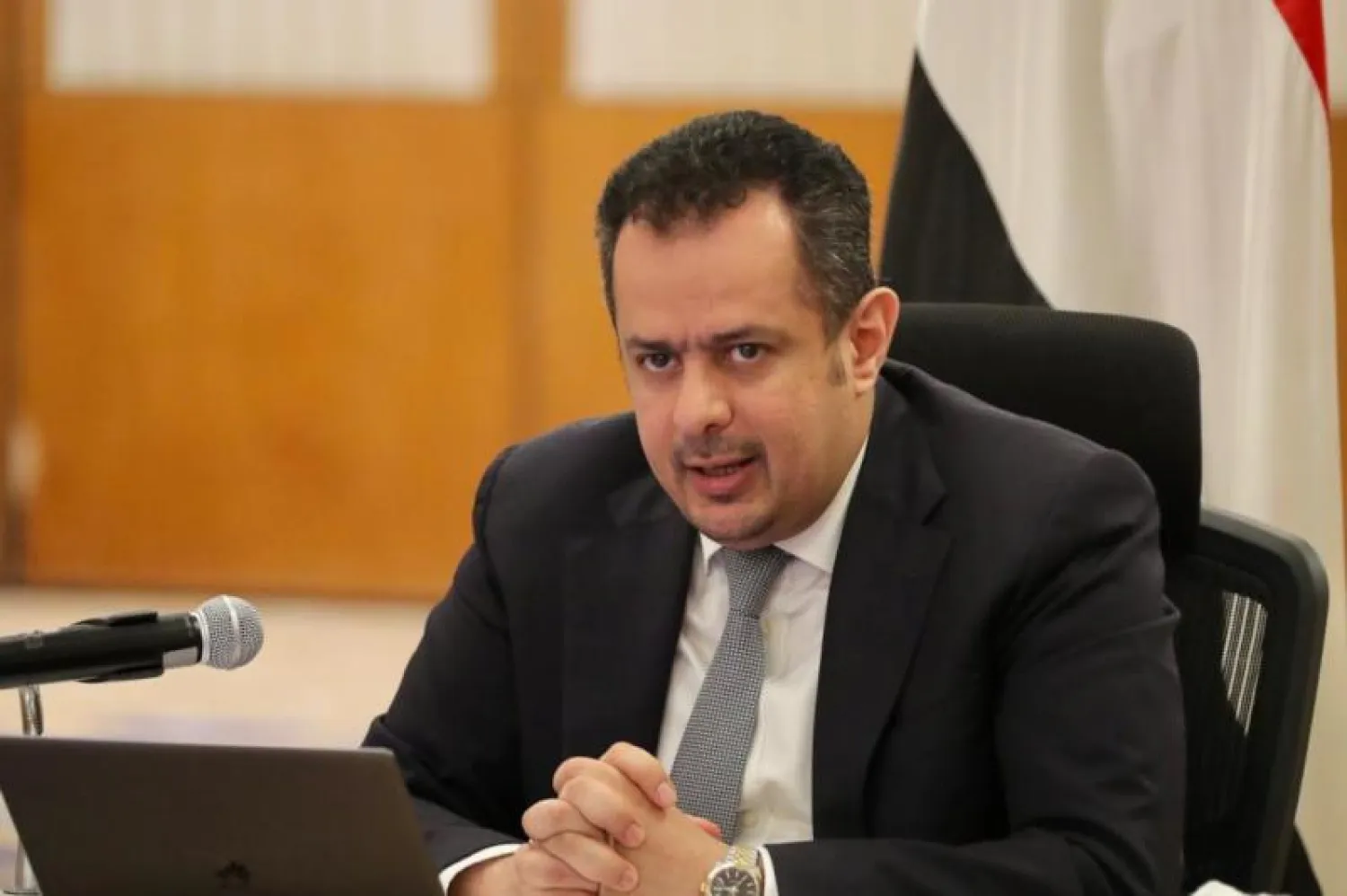 رئيس الوزراء اليمني الدكتور معين عبد الملك (سبأ)