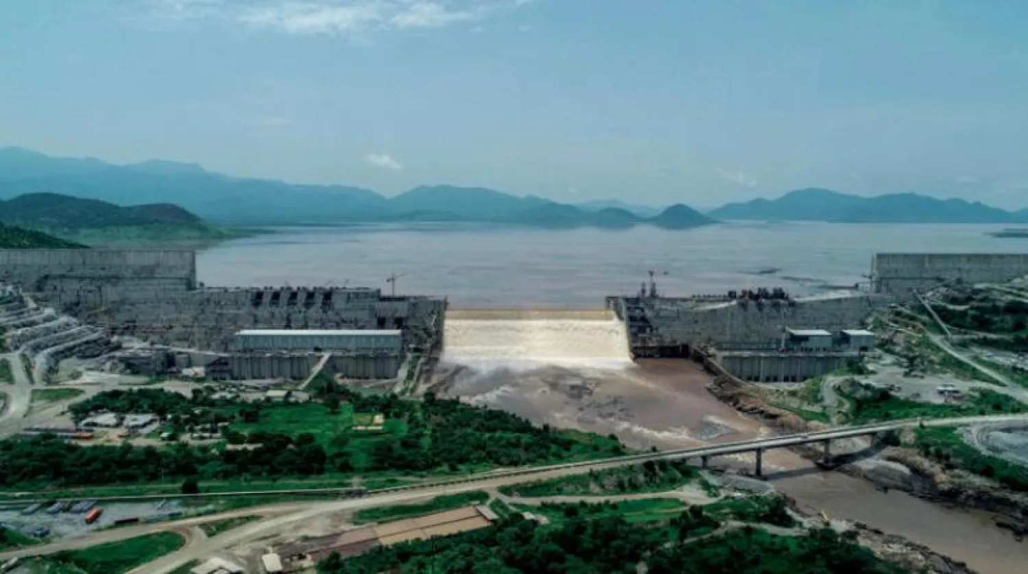 The Grand Ethiopian Renaissance Dam in a picture taken in July 2020 (AFP) 

 

 