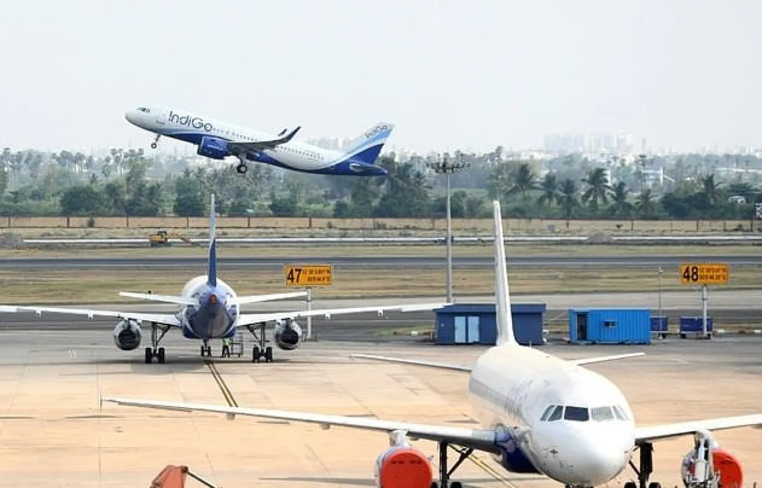 Indian carrier IndiGo has suffered record losses, reflecting the struggles facing airlines worldwide during the coronavirus pandemic. AFP