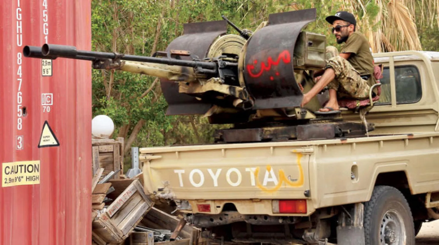 ميليشيات موالية لحكومة الوفاق تواصل التحشيد لمعركة سرت (أ.ف.ب)