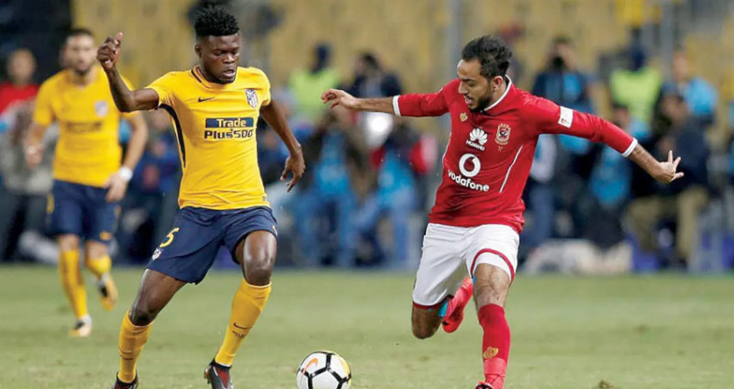 محمود كهربا في إحدى مشاركاته مع الأهلي المصري (الشرق الأوسط)