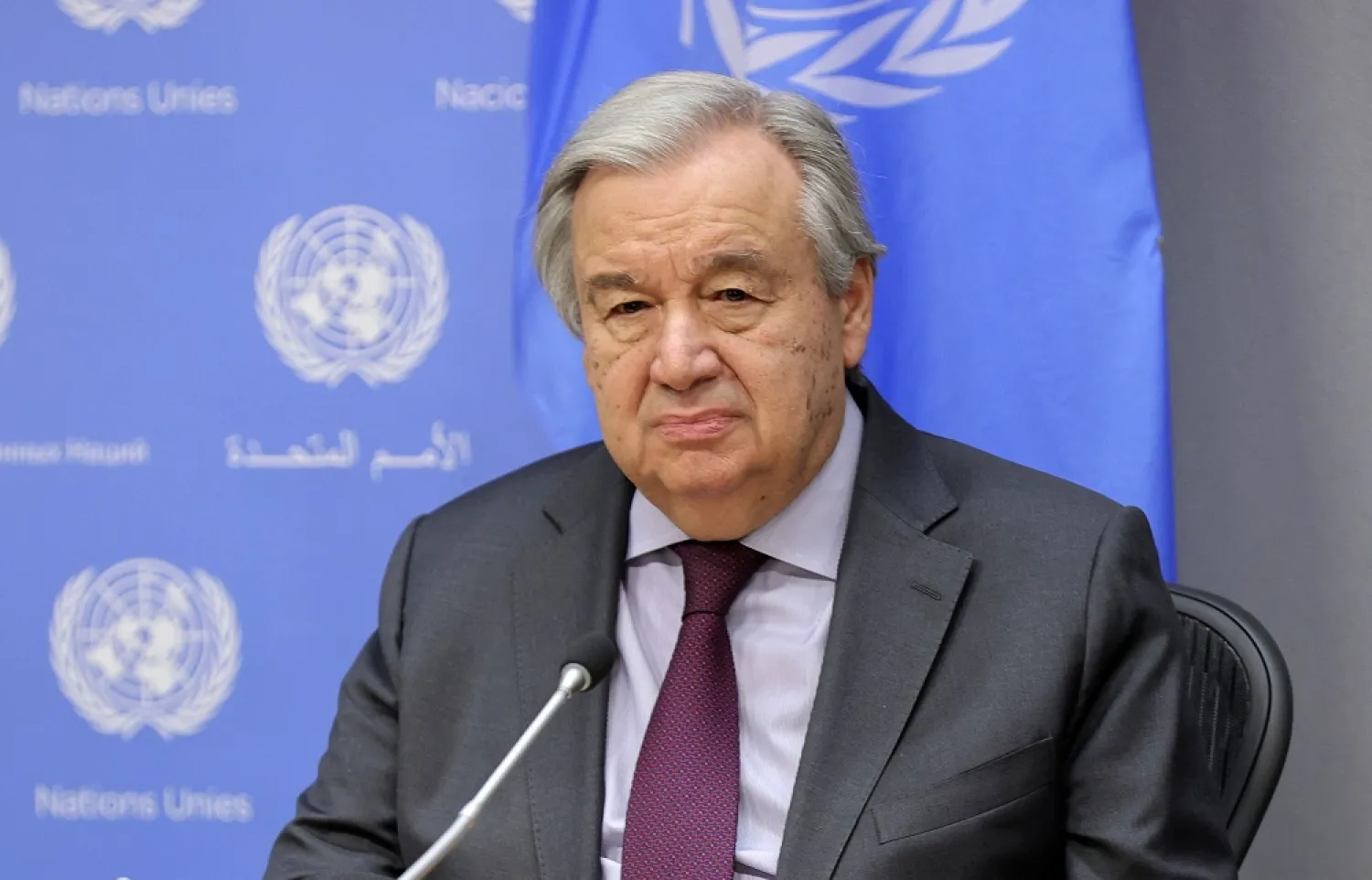 UN Secretary-General Antonio Guterres. (AP)