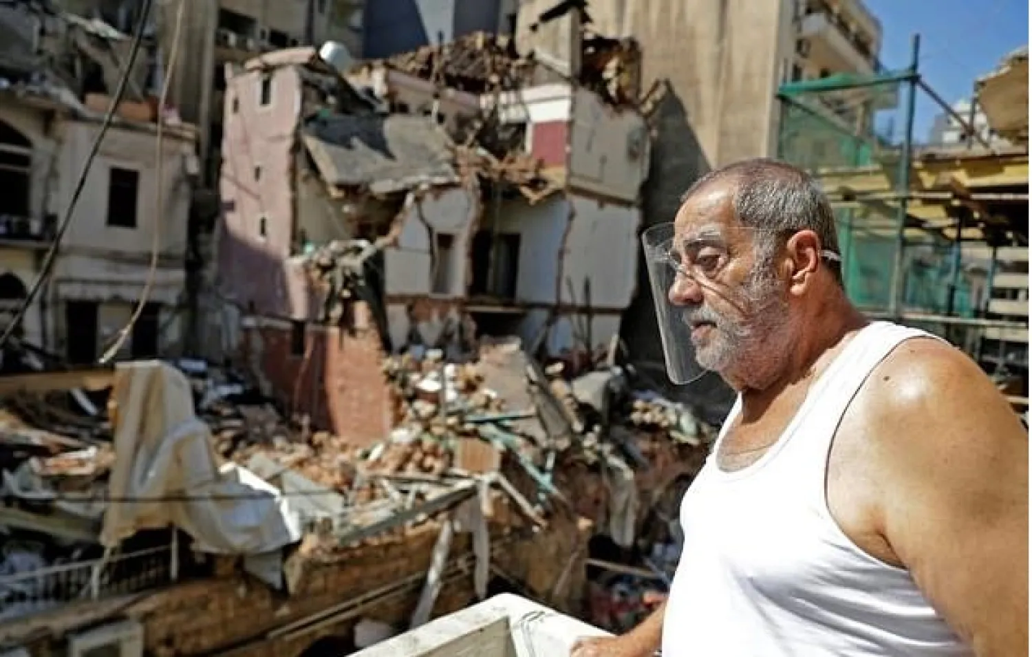 Lebanese are shocked and angry at the scale of the devastation wrought across the capital from last week's explosion in the port of Beirut. AFP