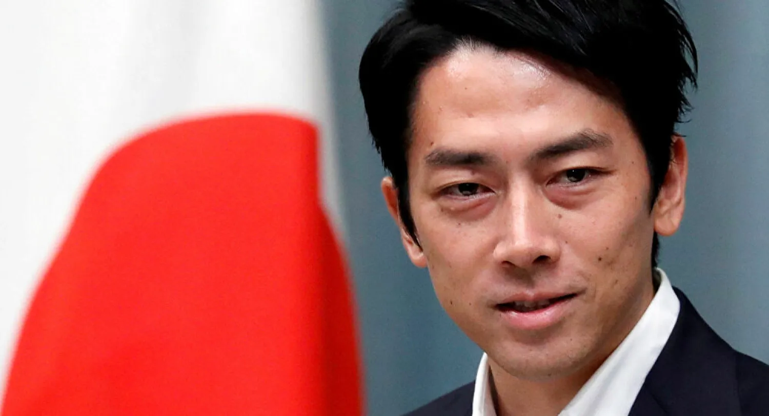 Japan's Environment Minister Shinjiro Koizumi attends a news conference at Prime Minister Shinzo Abe's official residence in Tokyo, Japan September 11, 2019. REUTERS/Issei Kato
