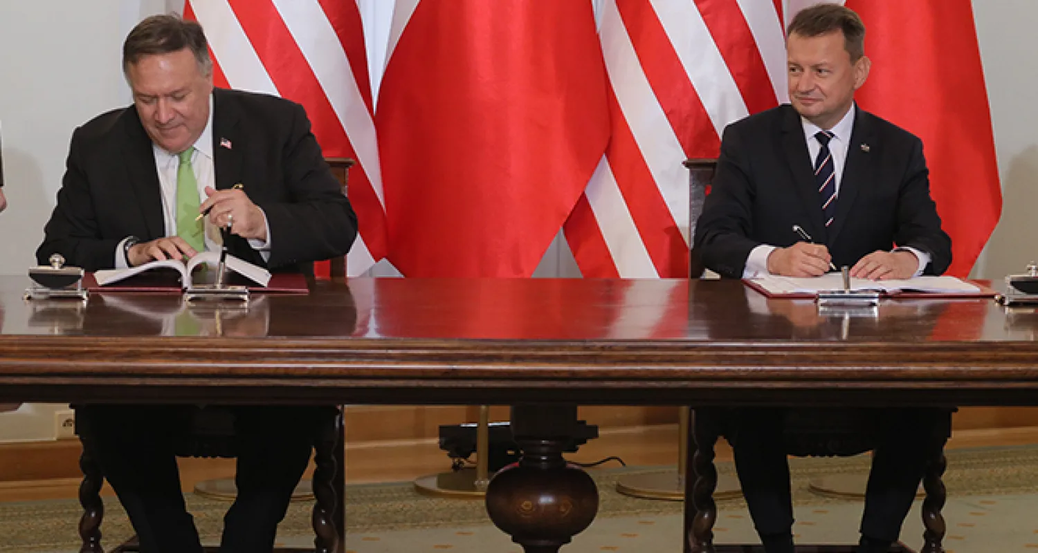 ABD ile Polonya arasında 'Güçlendirilmiş Savunma İşbirliği Anlaşması' imzalandı