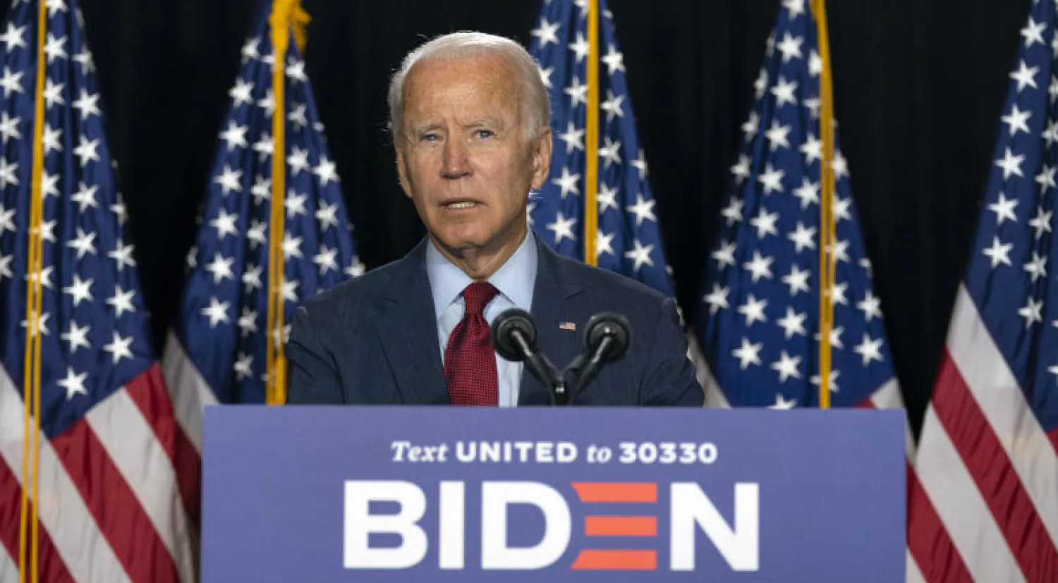 المرشح الديمقراطي للرئاسة الأميركية جو بايدن (أ.ب)