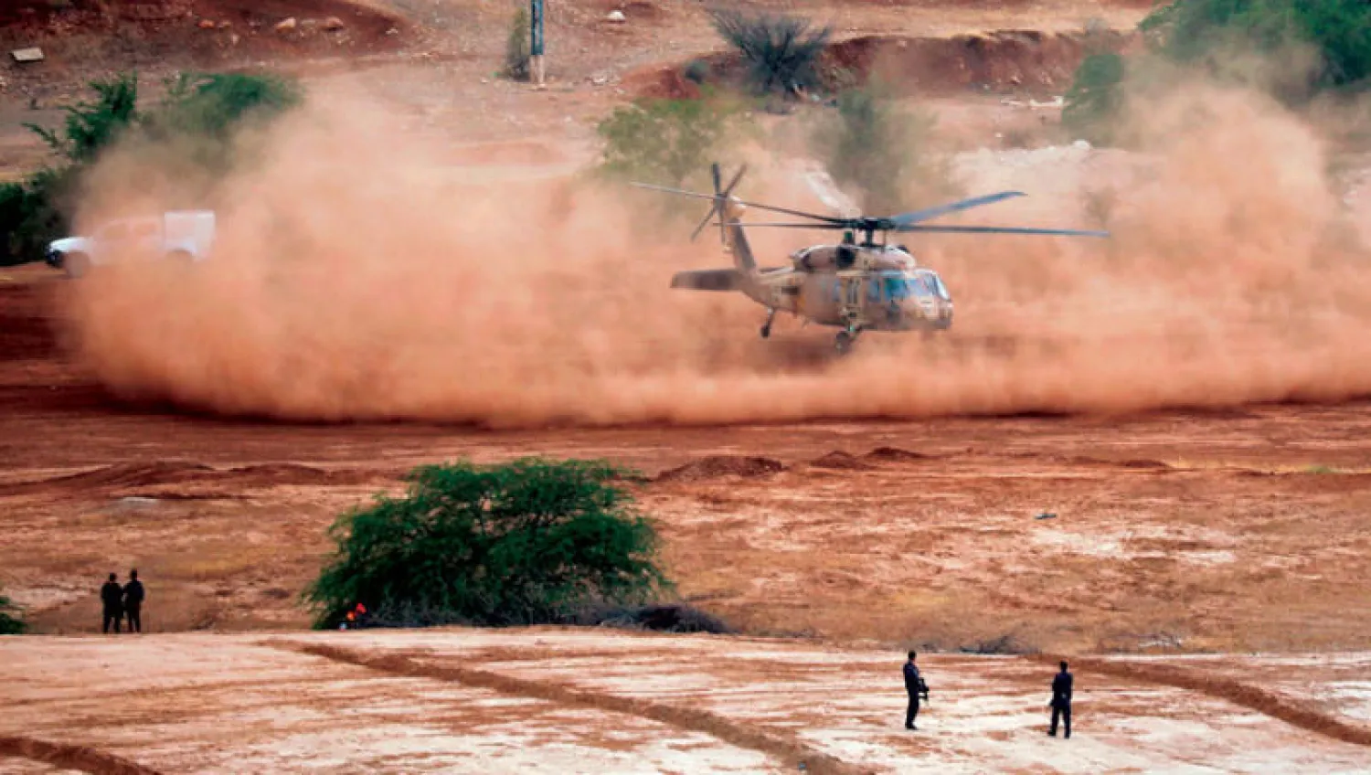 مروحية «بلاك هوك» تابعة لسلاح الجوي الإسرائيلي (أ.ف.ب)