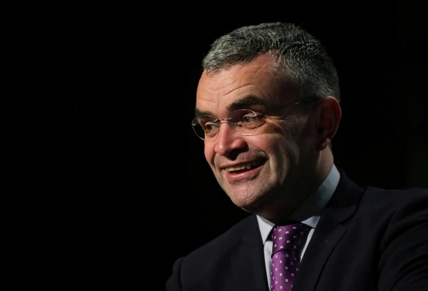 FILE PHOTO: Dara Calleary, Deputy Leader of Fianna Fail pictured at the launch of their general election manifesto in Dublin, Ireland January 24, 2020. REUTERS/Lorraine O'Sullivan

