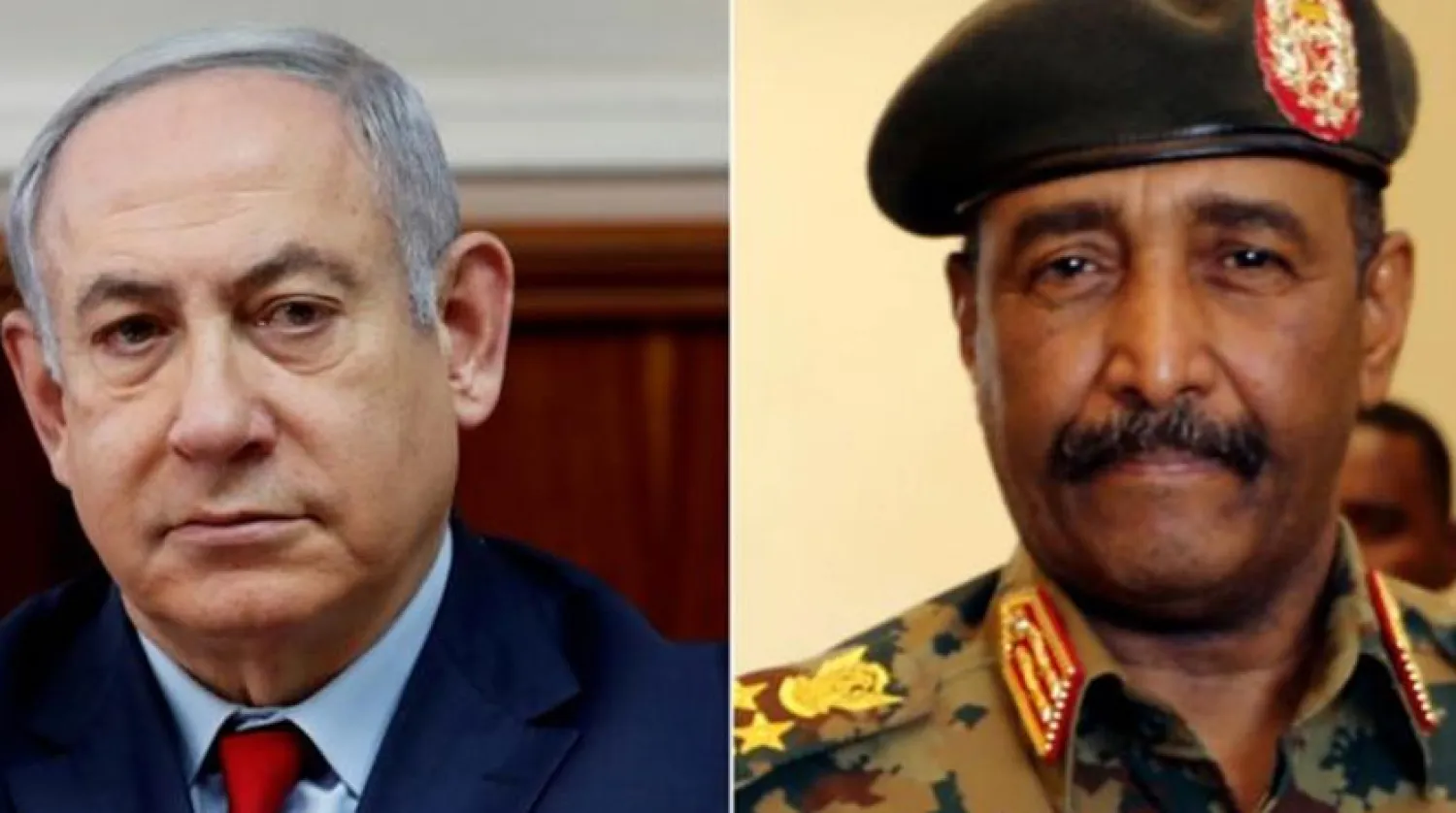 Şubat ayı başlarında Uganda’nın Entebbe şehrinde Abdulfettah Burhan ve Binyamin Netanyahu arasında bir toplantı gerçekleştirildi (Reuters)