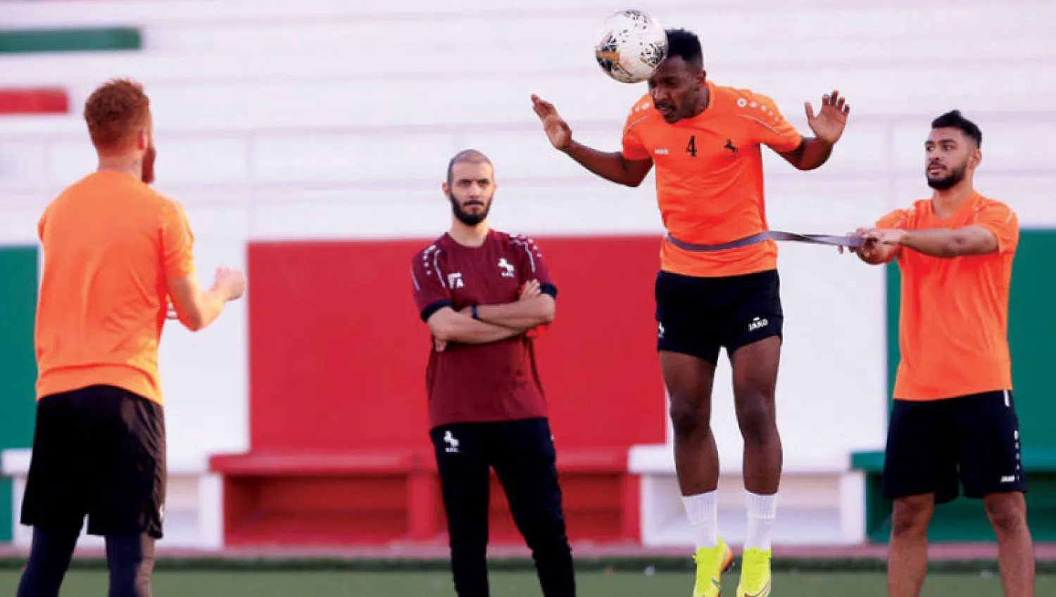 من تدريبات الاتفاق الأخيرة «الشرق الأوسط»