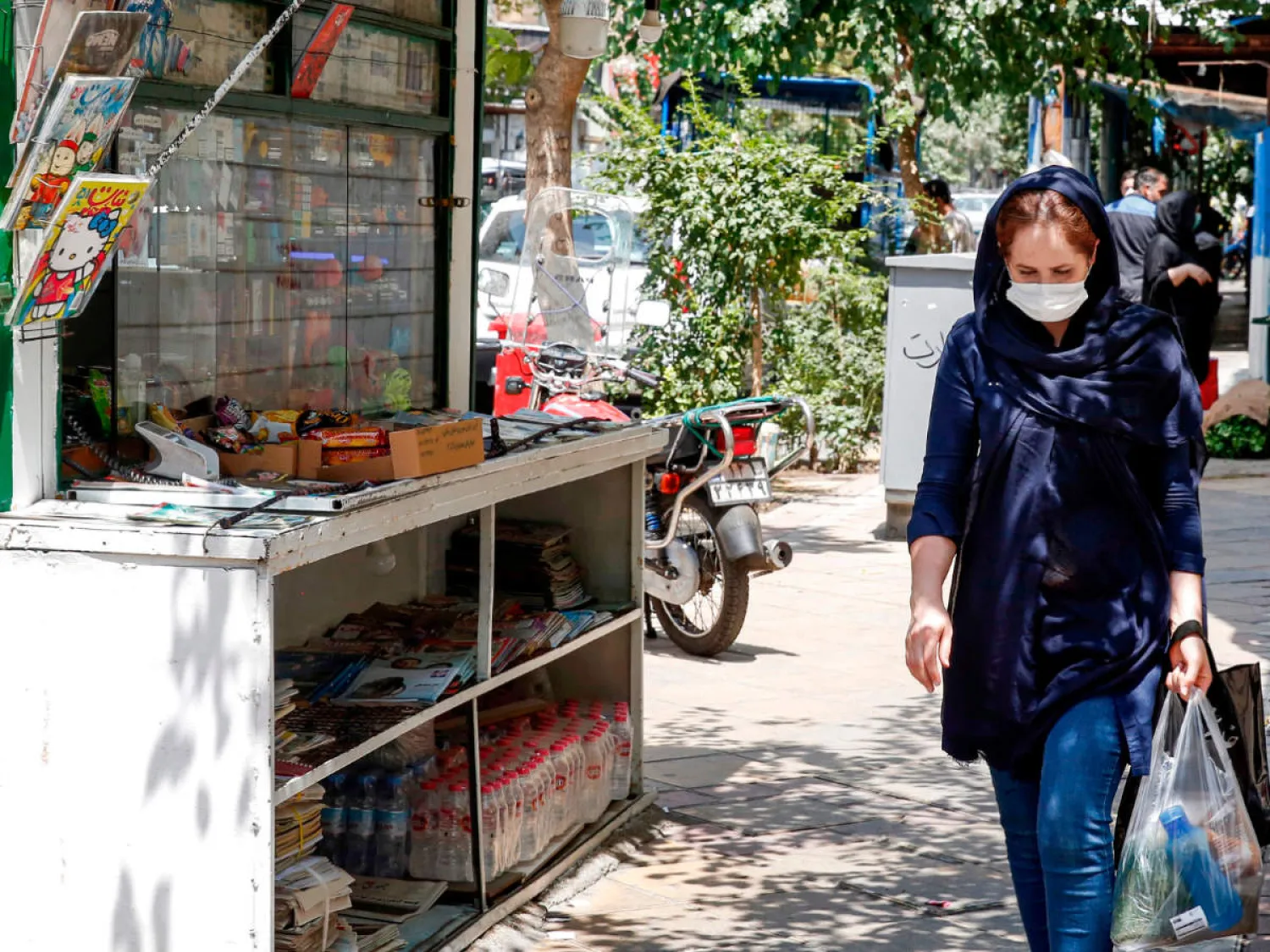 Iran’s health minister said at least 164 health care professionals have died while battling the coronavirus. (AFP)