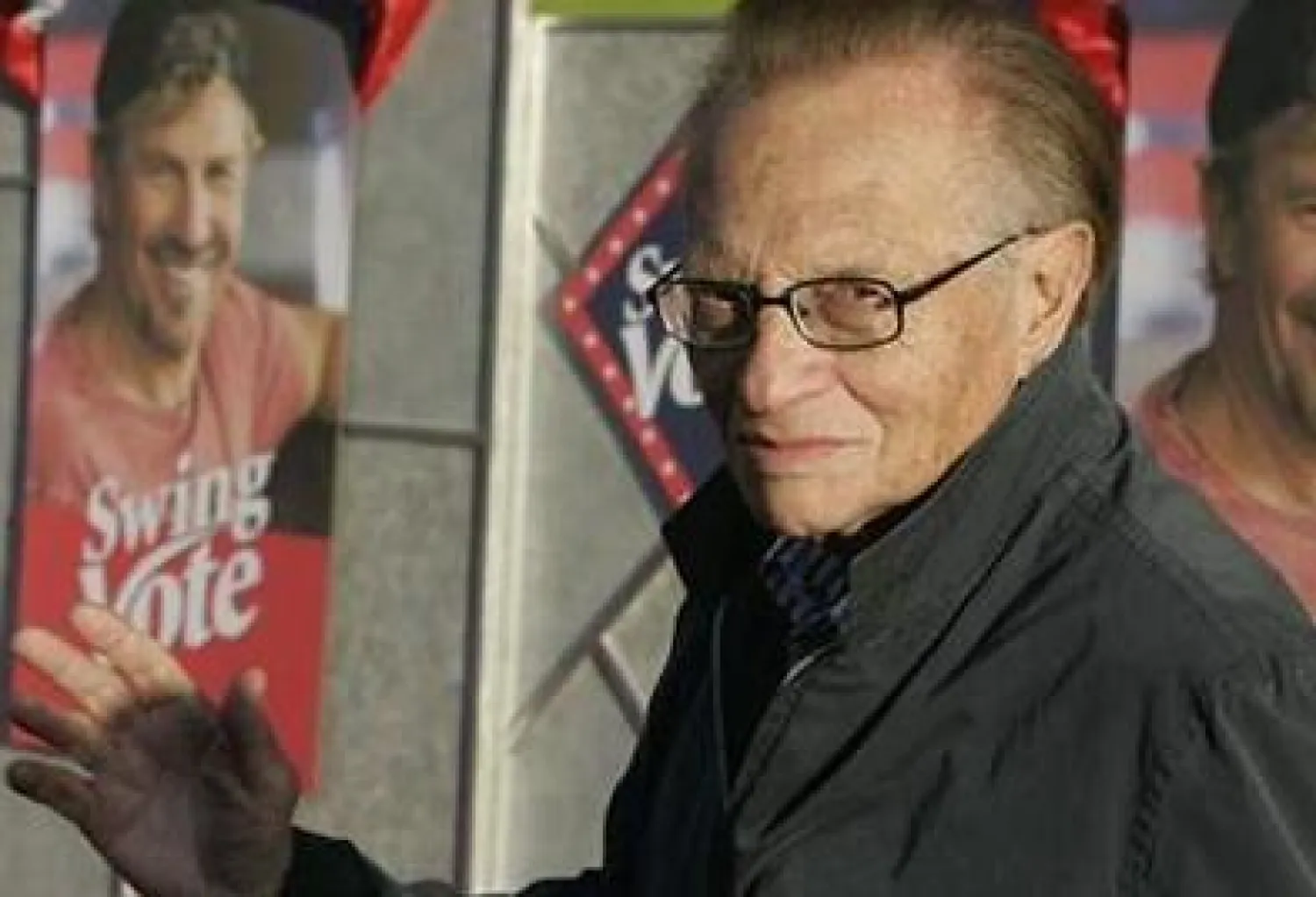 الإعلامي الأميركي لاري كينغ (أرشيف-رويترز)