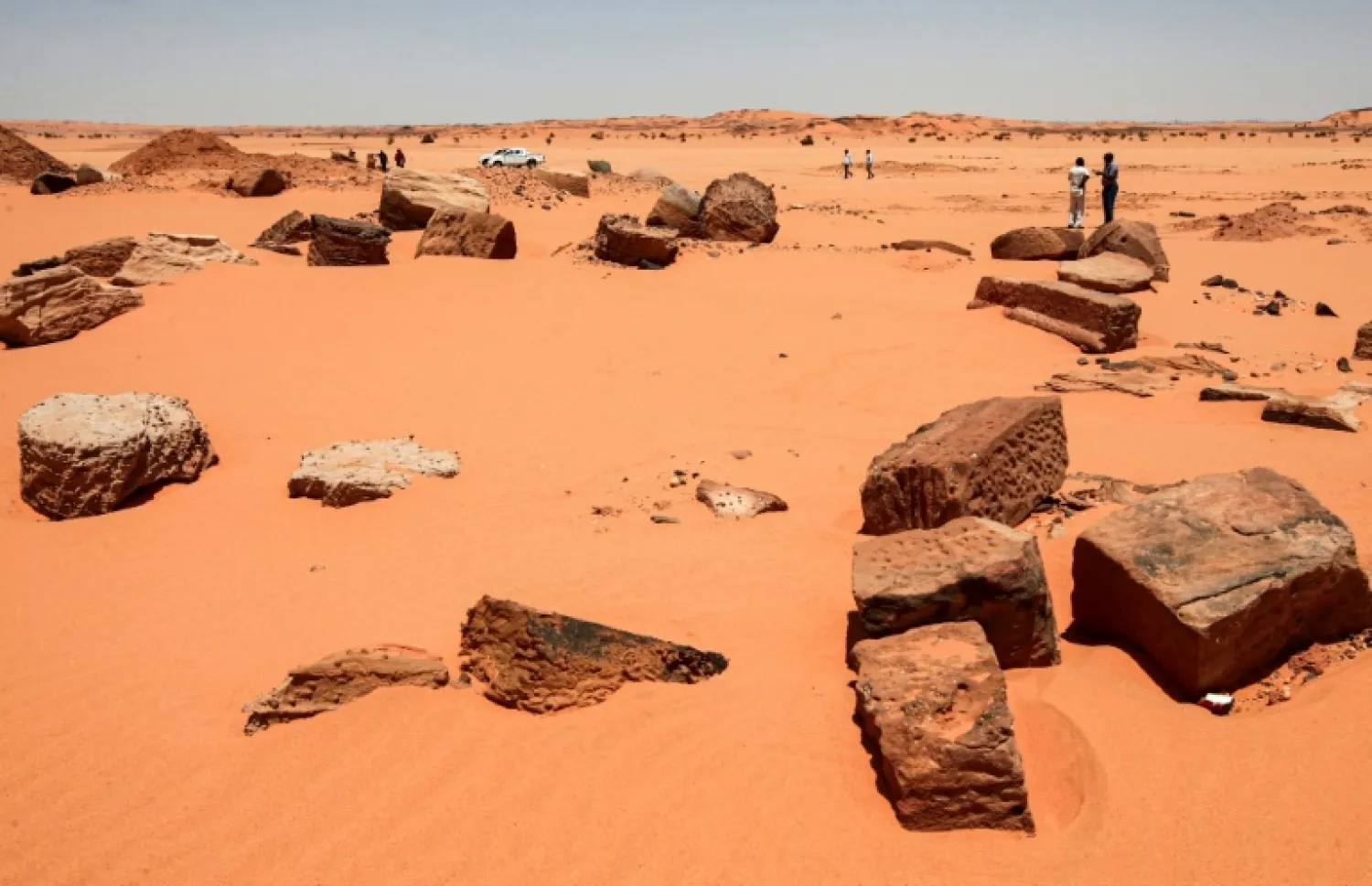 Archeologists in Sudan assess the damage done by gold hunters digging up ancient sites looking for buried treasure | AFP