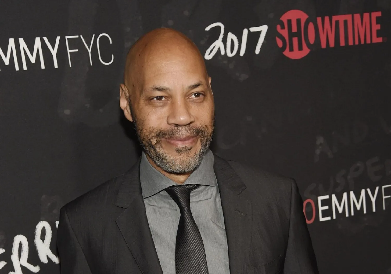In this April 13, 2017, file photo, John Ridley poses at a ‘For Your Consideration’ event for the Showtime series at the Writers Guild of America in Beverly Hills, Calif. (AP)