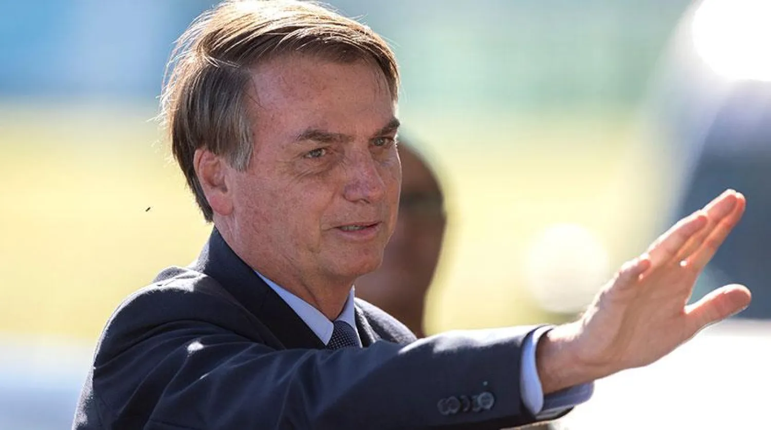 Brezilya Devlet Başkanı Jair Bolsonaro (İHA)