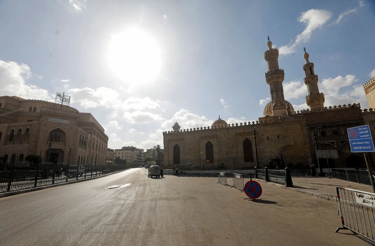 Al-Azhar mosque in Cairo, Egypt, on May 24, 2020. (Reuters)
