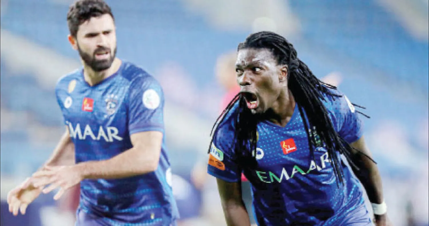 ثلاث نقاط فقط تفصل الهلال عن لقب الدوري (تصوير: علي الظاهري)