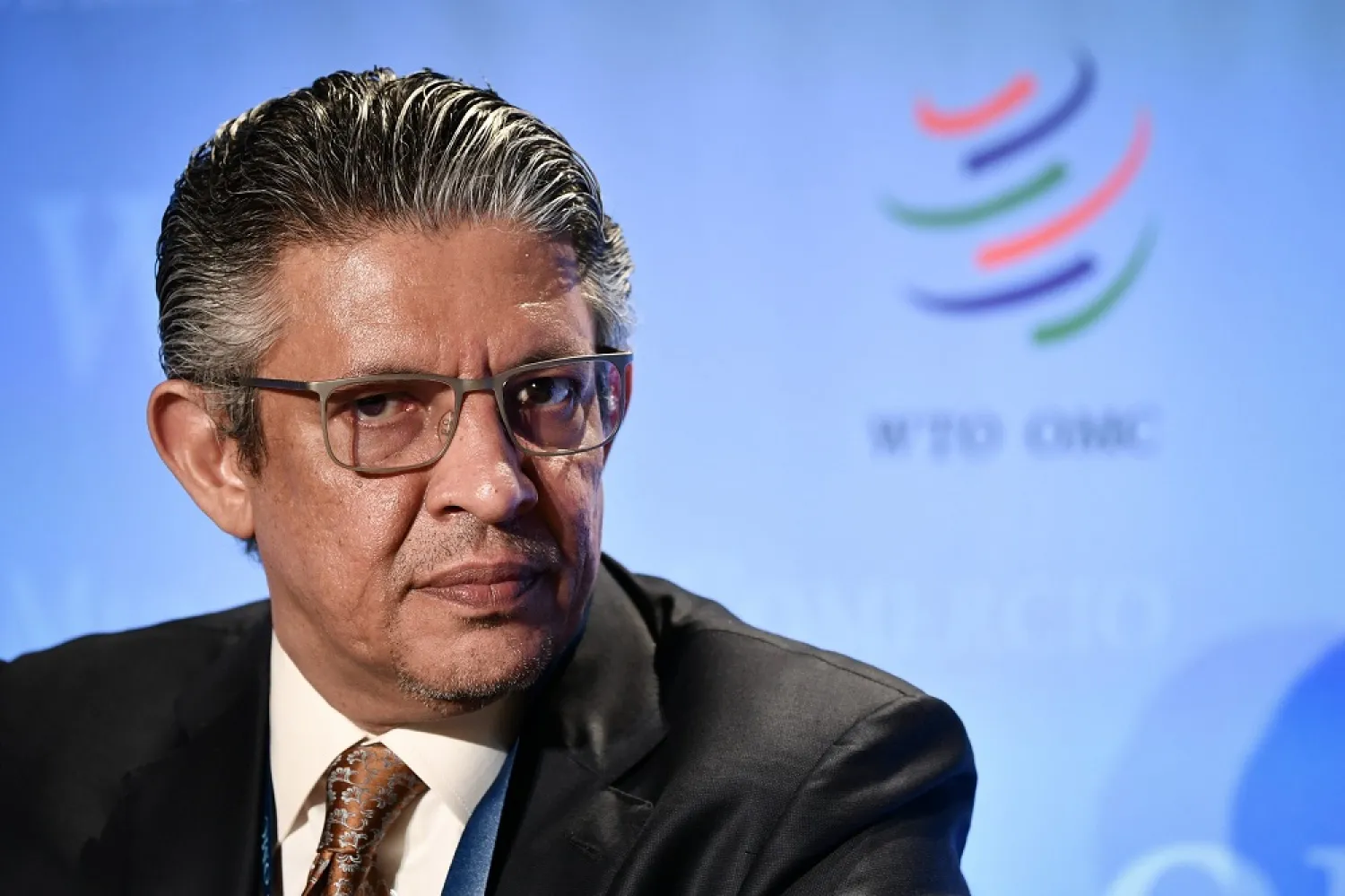 Saudi Arabia’s candidate for the position of Director General of the World Trade Organization (WTO) Mohammad Al-Tuwaijri. (AFP)
