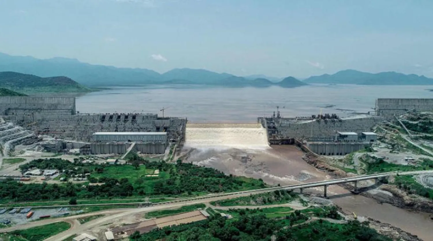 Nahda (Rönesans / Hedasi) Barajı’na ait geçen ay çekilmiş bir fotoğraf. (AFP)